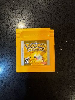 Gameboy Pokemon (Special Pikachu Edition)