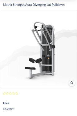 MATRIX LAT PULL MACHINE