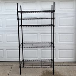 5 Shelf Metal Storage Rack