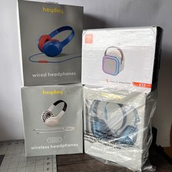 Head Phones - Karaoke Speaker - Wireless Headphones New 