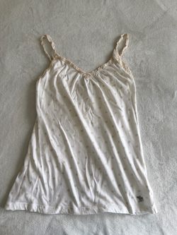 Old school polka dot Abercrombie top