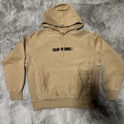 Brown Supreme Hoodie 