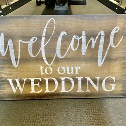 Wedding Sign 