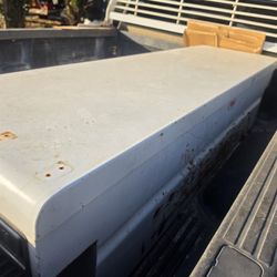 Toolbox and rack for pickup truck is compatible with 250 350 pickup trucks