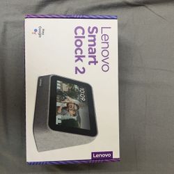lenovo smart clock 2 
