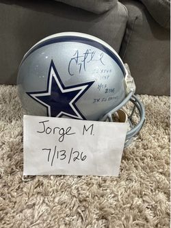 Troy Aikman Signed Helmet