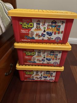 Vintage Fisher Price Trio Blocks