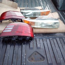 Complete Headlights And Tail Lights