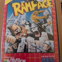  1986- ( RAMPAGE )Activision, SEGA