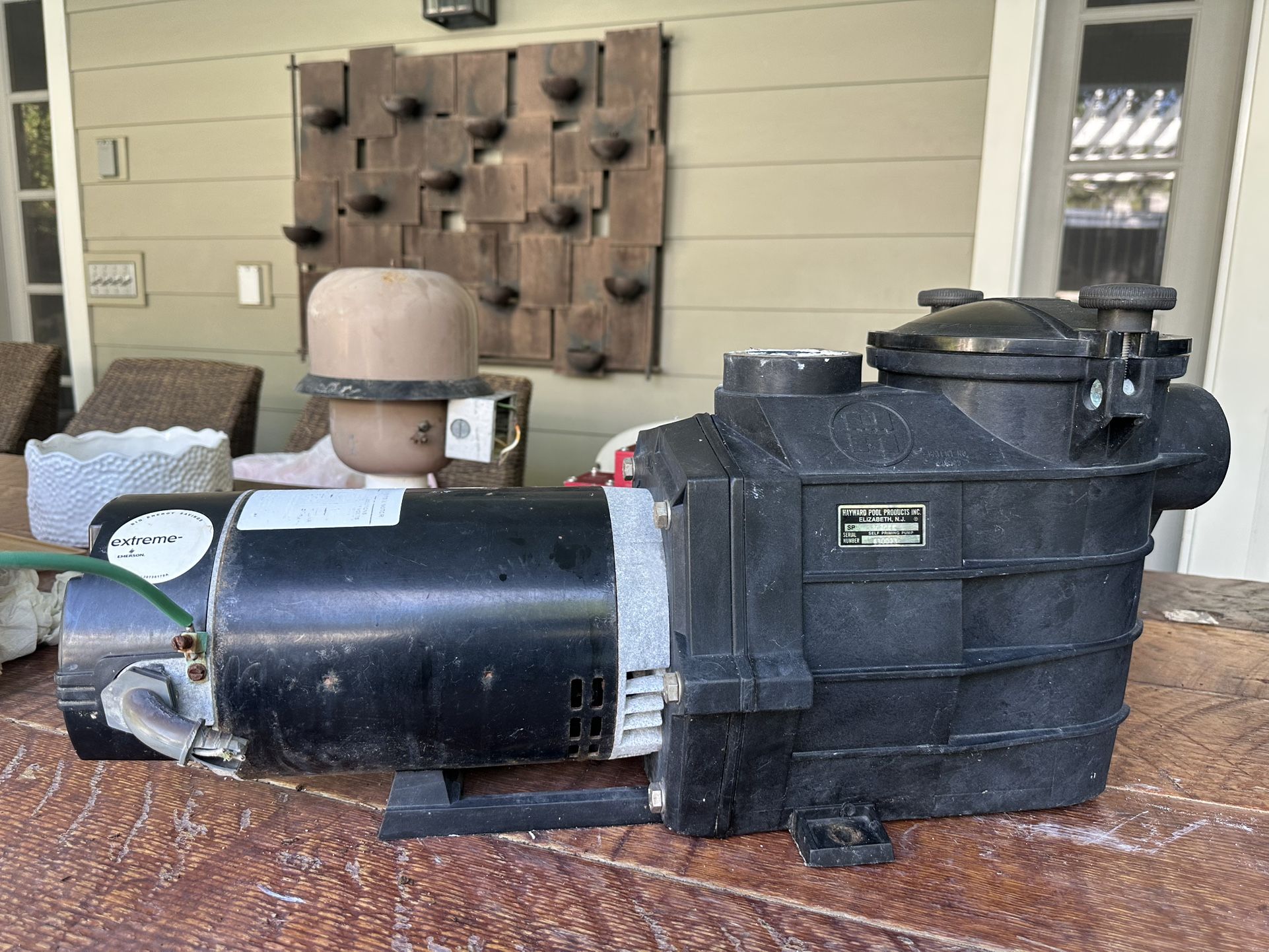 Hayward pool pump 2 hp