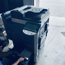 Konica Minolta Bizhub C253 Color Copier Scanner Printer Fax All In One Machine 