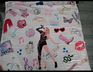 Taylor Swift Themed Blanket