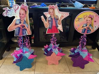 Jojo Siwa Center Pieces