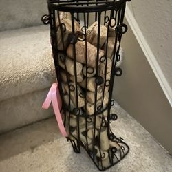 Boot Cork Decor Katy Or Conroe Lots More Decor Available 