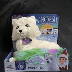 NIB Extraordinary Noorah Plush - 9-Inch Deluxe Animal Plush with Northern Lights-Inspired Tail