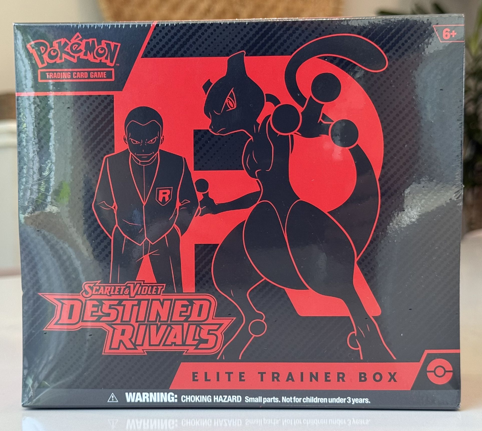 Sealed Pokémon Destined Rivals ETB 2025 Scarlet Violet Elite Trainer Box
