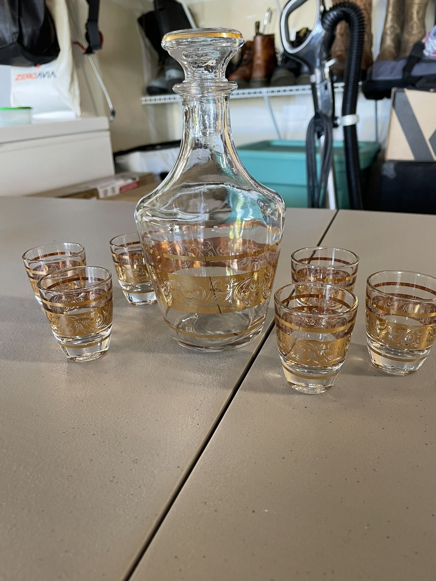 Vintage Decanter Set