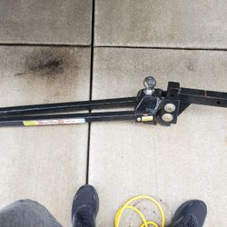 Trailer Hitch Equalizer Weight Distribution System With 4-point Sway Control