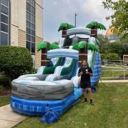 15' Tropical Water Slide 