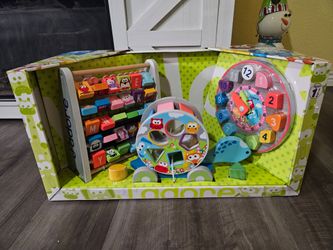 New J'adore Toddler Wood Educational Learning Toy Set