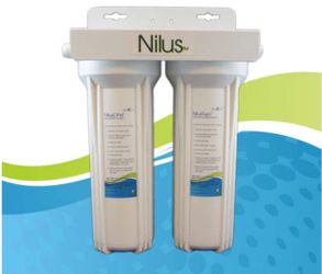 Aqua Cera CF Nilus Two Under Sink Water Filter Fluoride, Heavy Metals & Chloramine Reduction