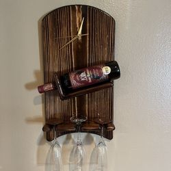 Wood Wine Rack 