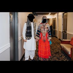 Afghan Wedding Henna Dress 