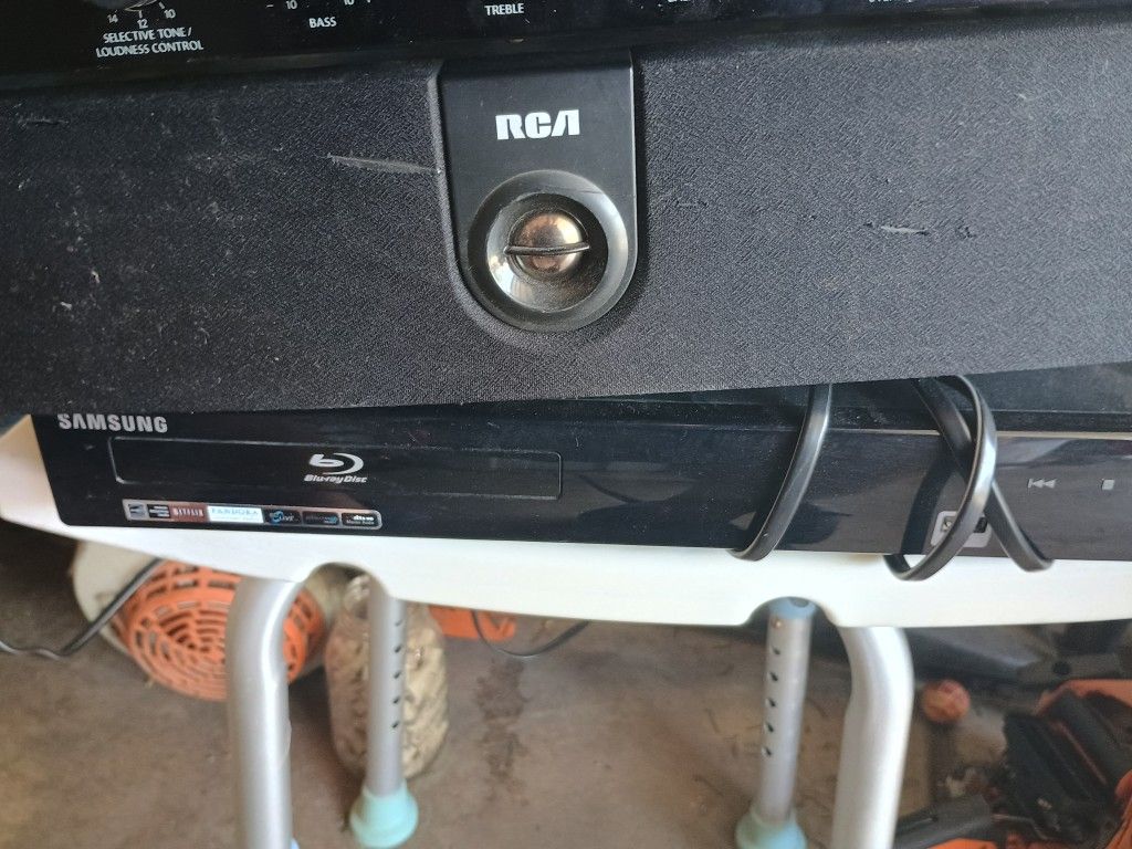 Sony Cassette Onkyo Stereo Preamplifier RCA Speaker Samsung Blue Ray Text Me If You See Anything You Like Text Me For Price