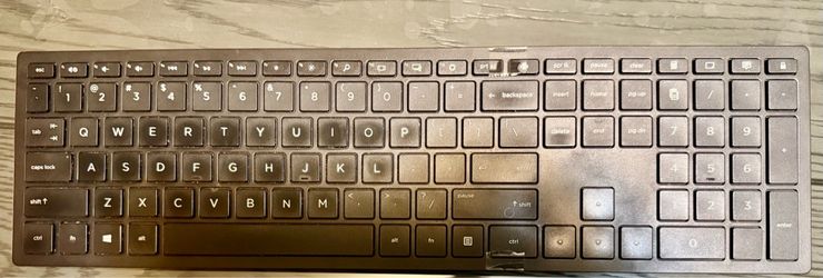 HP wireless keyboard and mouse