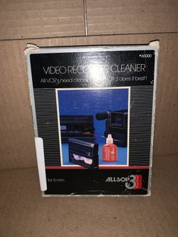 Allsop 3 Video Recorder Cleaner