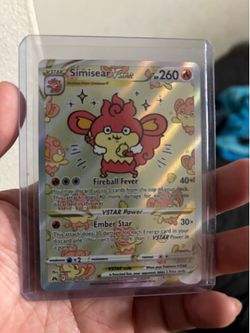Pokémon cards Simisear Vstar