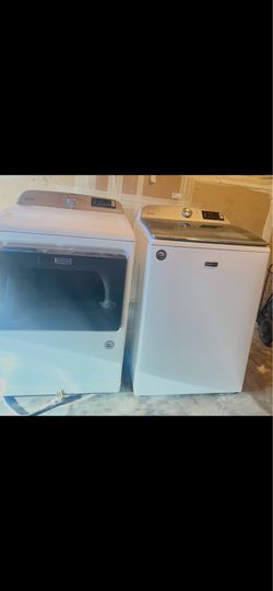 Maytag Smart Washer and Electric Dryer set
