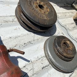 Standard Weights Set And Bar