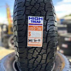 Used Set BFGOODRICH 265/70/17