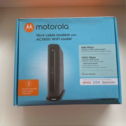 Motorola Modem & Router