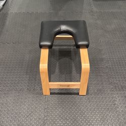Yoga headstand bench