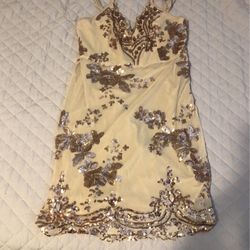 Gold Dress