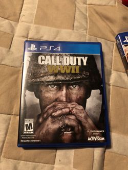 PS4 call of duty wwII
