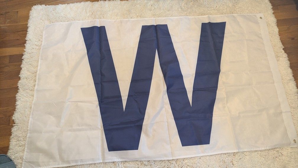 Chicago Cubs WIN flag