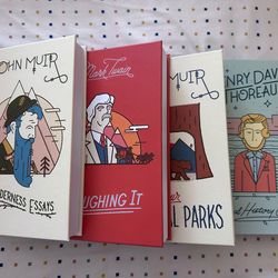 Wilderness Reader Collection Book Set John Muir Mark Twain