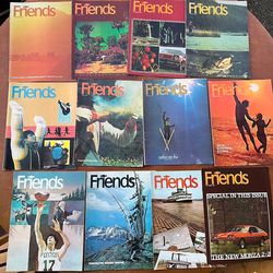 Lot of 12 Issues 1(contact info removed) Friends Magazine by CHEVROLET