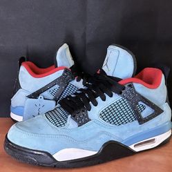 Size 10.5/11 - Jordan 4 Retro x Travis Scott Mid Cactus Jack