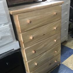 Cajonera De 5 Drawers New Pine Wood