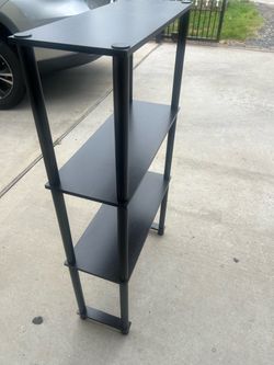 Plastic shelf for home decor