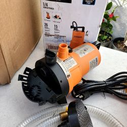 Everbilt
1/4 HP 2-in-1 Submersible Utility and Transfer Pump