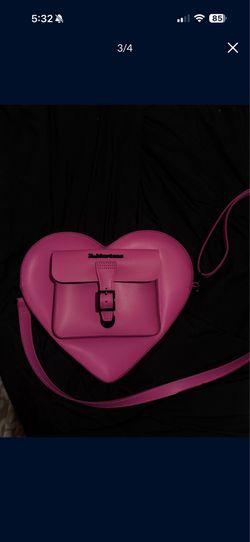 Dr Marten pink heart bag