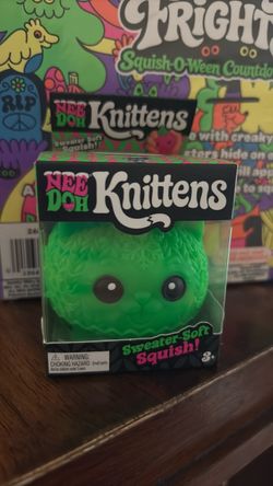 NeeDoh Knittens trade for baby boos or Needoh Advent