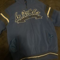 blue los angeles sweater