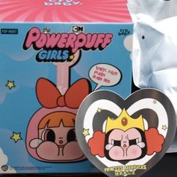 New authentic Pop Mart Powerpuff Girls Princess Morbucks Vinyl FacePlush SECRET