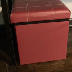 Storage Stool Bins